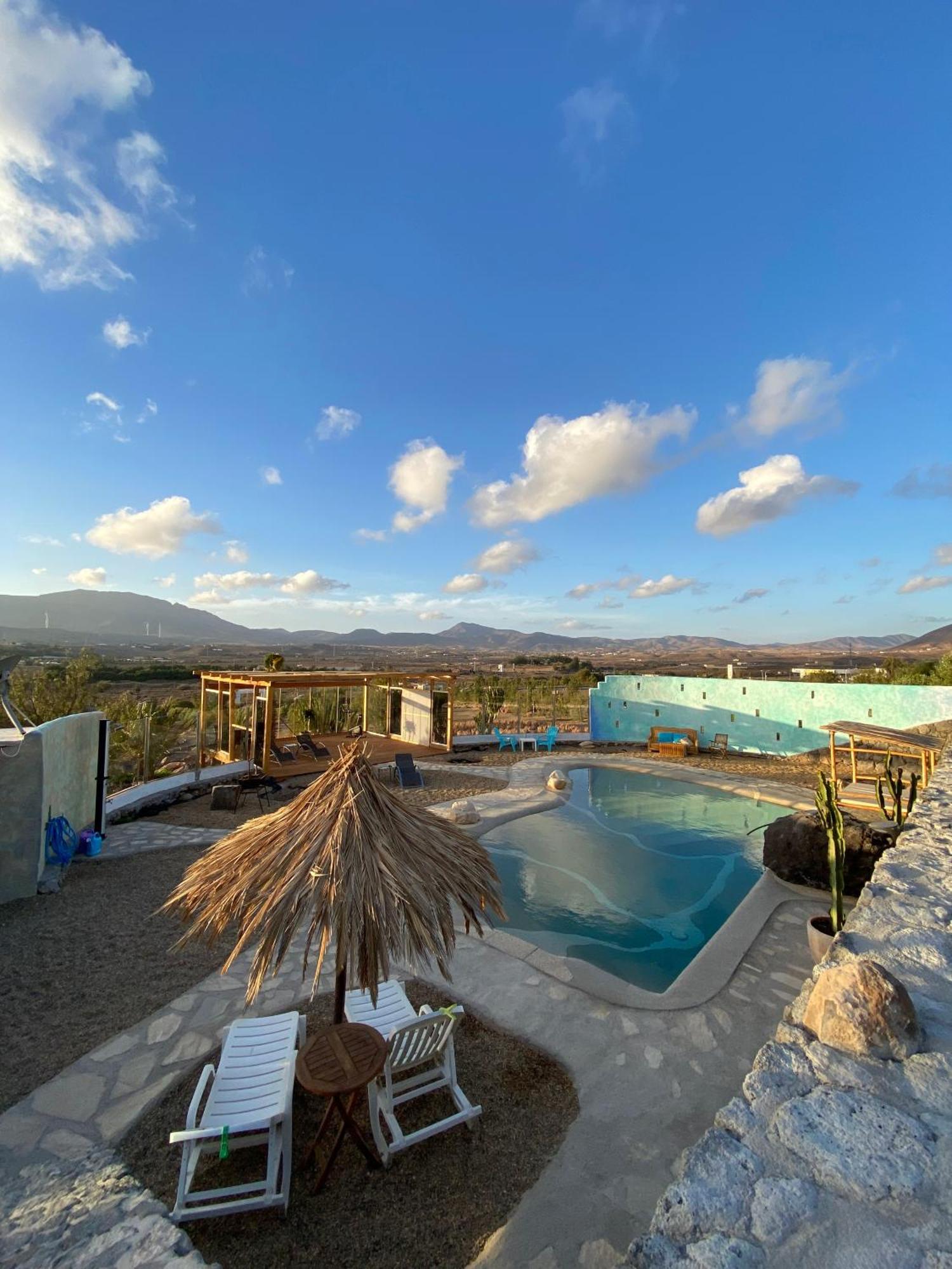 Romantica Fuego - Eco Retreat Finca Artis Tirma Tarajalejo Dış mekan fotoğraf